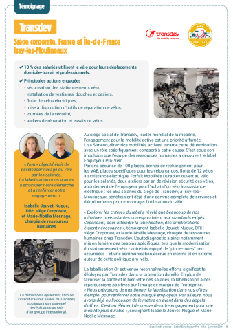 Témoignage n°4 - Transdev